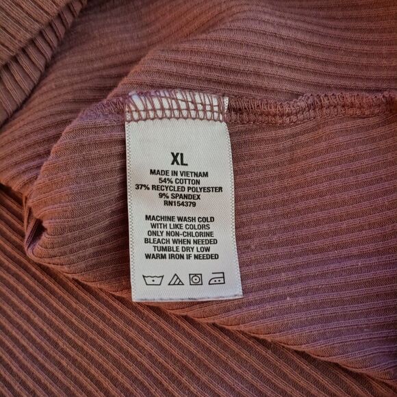 Aeropostale Ribbed Crop Tank Top – Pink/Purple – Junior XL - Picture 10 of 10